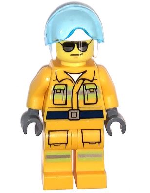 LEGO Fireman Pilot Minifigure