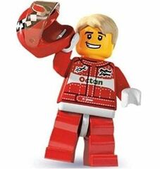 LEGO Racing Driver Minifigure