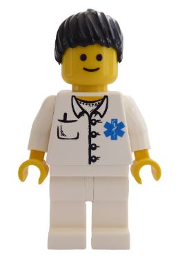 LEGO Doctor with Lab Coat Minifigure