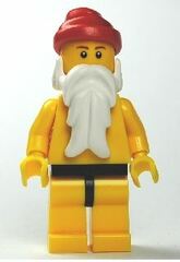 LEGO Santa with Yellow Torso, Yellow Legs and Black Hips Minifigure