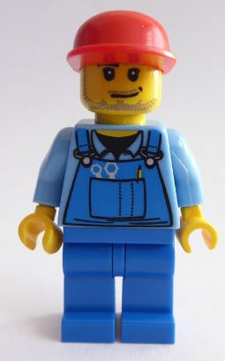 LEGO City Minifigure with Long Cap