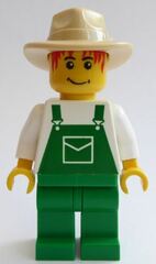 LEGO Tractor Driver Farmer Minifigure