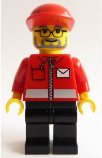 LEGO Postal Delivery Minifigure