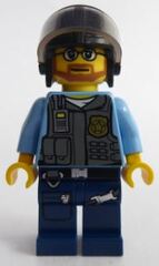 LEGO Policeman with Helmet Minifigure