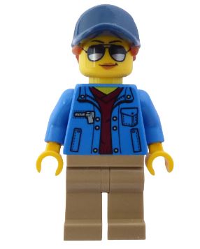 LEGO Female Transporter Driver Minifigure
