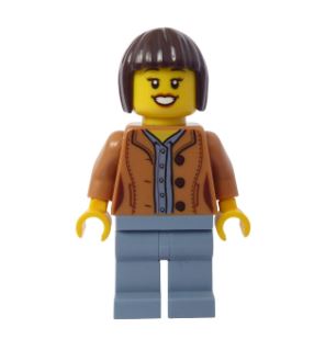 LEGO Race Buggy Transporter Driver Minifigure