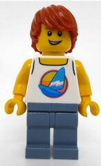 LEGO Man in Windsail Tanktop Minifigure