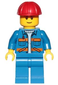 LEGO Lego Road Worker Minifigure