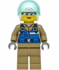 LEGO Wildlife Rescue Pilot with Helmet Minifigure