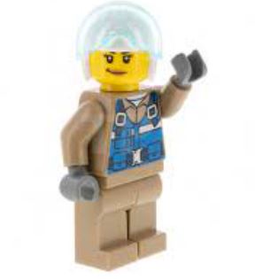 LEGO Wildlife Rescue Female Camp Warden Minifigure