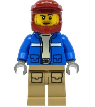 LEGO Wildlife Rescue Breeder Minifigure