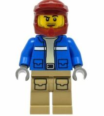 LEGO Wildlife Rescue Breeder Minifigure