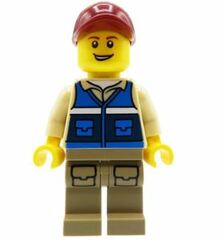 LEGO Wildlife Rescue Worker Minifigure