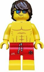 LEGO Male Lifeguard Minifigure