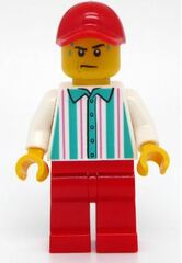 LEGO Man in Pinstripe Shirt Minifigure