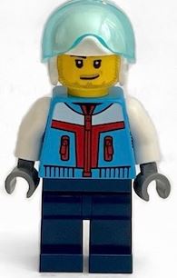 LEGO Stunt Plane Pilot Minifigure