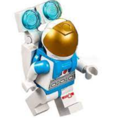 LEGO Lunar Research Astronaut - Male with Backpack Minifigure