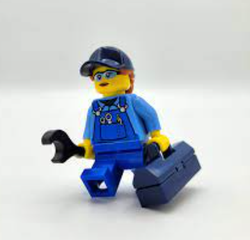 LEGO Maintenance Woman Minifigure