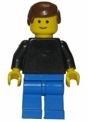 LEGO Man with Black Shirt Minifigure