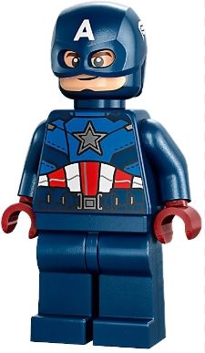 LEGO Captain America Minifigure