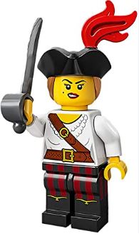 LEGO Pirate Girl Minifigure