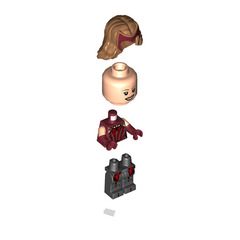 LEGO The Scarlet Witch Minifigure