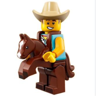 LEGO Cowboy Minifigure