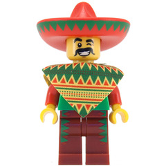 LEGO Taco Tuesday Guy Minifigure