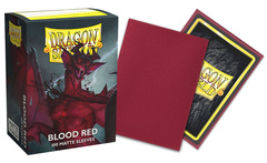 Dragon Shield - Blood Red Standard Matte Sleeves (100 ct.)