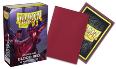 Dragon Shield - Blood Red Japanese Matte Sleeves (60 ct.)