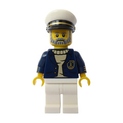 LEGO Sea Captain Minifigure