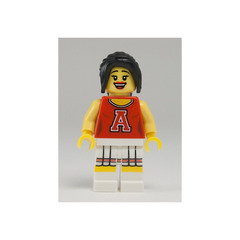 LEGO Red Cheerleader Minifigure
