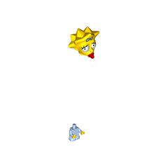LEGO Maggie Simpson Minifigure
