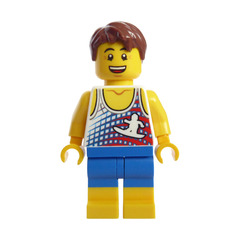 LEGO Man with Surfing Tanktop Minifigure