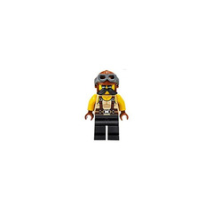 LEGO Man in Muscle Shirt and Suspenders Minifigure