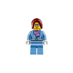 LEGO Woman with scarf Minifigure