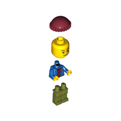 LEGO Lighthouse Point Father Minifigure