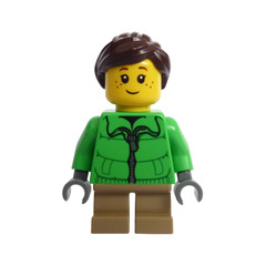 LEGO Winter Holiday Train Girl Minifigure