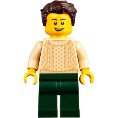 LEGO Man with Tan Sweater Minifigure