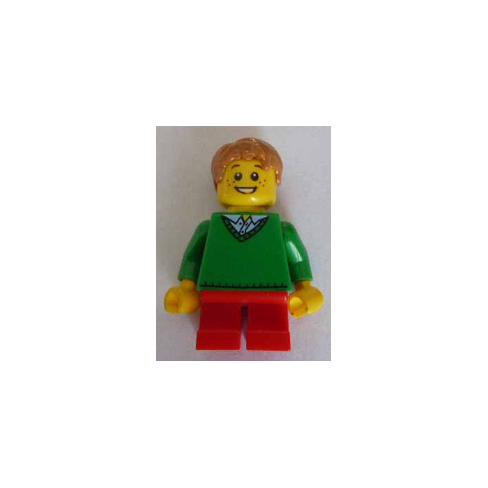 LEGO Boy - Green Sweater Minifigure