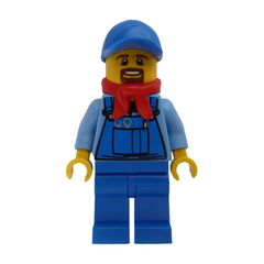 LEGO Winter Holiday Train Man Minifigure