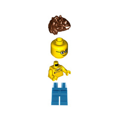 LEGO Man in Yellow Shirt Minifigure
