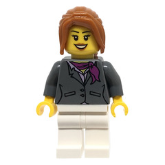 LEGO Woman winter toy shop Minifigure