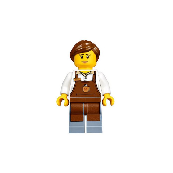 LEGO Winter Village Station Female Barista Minifigure