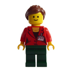 LEGO Press Woman / Reporter Minifigure
