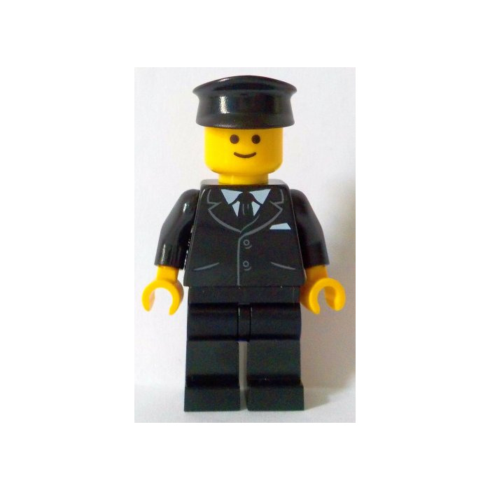 LEGO Chauffeur Minifigure without Side Lines