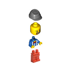 LEGO Juggler Minifigure