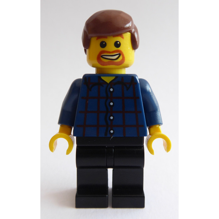 LEGO Grand Carousel Male with Plaid Shirt Minifigure