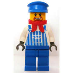 LEGO Engineer Max with Dark Stone Hands Minifigure