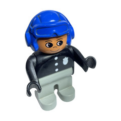 LEGO Policeman with Blue Aviator Helmet